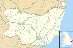 Metfield is located in Suffolk