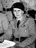Mary Bell at a council meeting of the Women's Air Training Corps, 1941