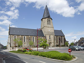 The church of Notre-Dame in the marketplace
