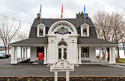 The town hall of Baie-D'Urfé