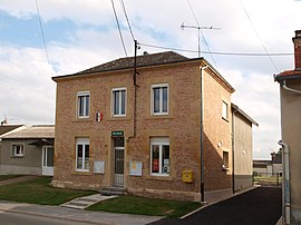 The town hall in Saint-Pierre-à-Arnes