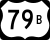 U.S. Highway 79B marker
