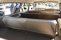 1960 Ford Galaxie Country Squire, rear interior