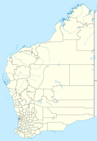 Map showing the location of Charnley River–Artesian Range Wildlife Sanctuary