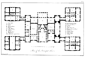 Plan of the piano nobile