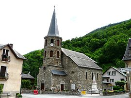 The church in Saint-Mamet