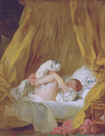 Jean-Honoré Fragonard, Girl with Dog or La Gimblette, 1770–1775
