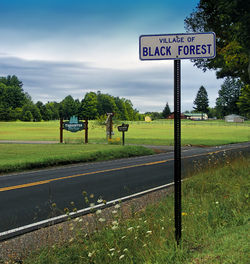 The village of Black Forest along PA 44