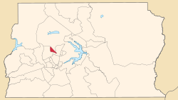 Location of SCIA in the Federal District