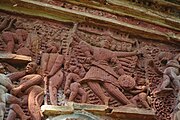 Terrcotta panel at Gopinatha temple
