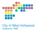 Flag of West Hollywood, California