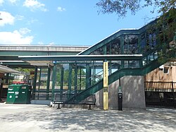Goldens Bridge station entrance