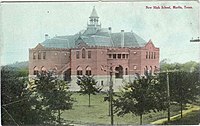 "New High School", about 1905