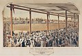 The grand cricket match: England v New South Wales, Outer Domain, Sydney, Jan. 29, 30, 31 & 1 Feb. 1862; watercolour, State Library of New South Wales.