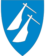 Coat of arms of Vågsøy Municipality (1987-2019)