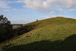 Captain's Hill in the western part of Culleen More