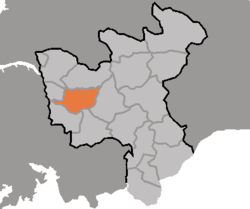 Location of Pongsan County