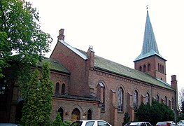 The church as seen from northeast