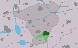 Location in Achtkarspelen municipality