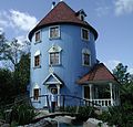 Moomin's house in Muumimaailma (Moomin World) in Naantali, Finland