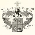 Coat of arms of the Korobkov family from the General armorial of noble families of the Russian Empire (1807)[4]: 544 [111]: VIII:121 