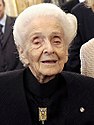 Rita Levi-Montalcini, Neurologist and Nobel laurete for the discovery of nerve growth factor[278]