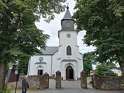 All Saints church in Sobienie-Jeziory