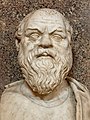 Image 38Bust of Socrates, Roman copy after a Greek original from the 4th century BCE (from Western philosophy)