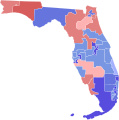 2012 United States Senate election in Florida by state senate district