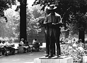 Scene at the Zille Memorial in 1979