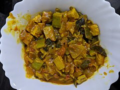 Curry made using flower