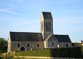The church in Tilly-sur-Seulles