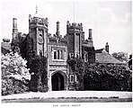 Giffords Hall gatehouse from the South-West, pre-1900