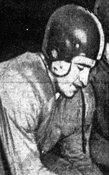 Black and white photo of Bullough in uniform