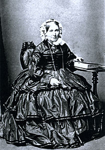 Jane Coghill, wife of John Coghill circa 1860