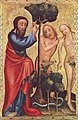 Image 26God in the person of the Son confronts Adam and Eve, by Master Bertram (d. c. 1415) (from Trinity)