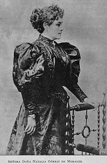 Natalia Gorriz in 1896
