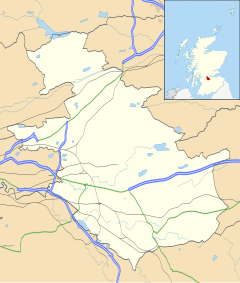 Plains is located in North Lanarkshire