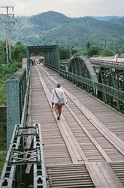 Tha Pai Memorial Bridge in 2009.