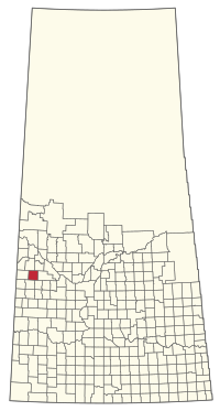 Location of the RM of Round Valley No. 410 in Saskatchewan