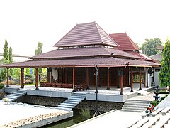 A joglo at Central Java pavilion