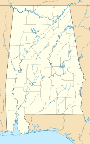 North Alabama–West Alabama football rivalry is located in Alabama