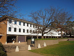The South Wing of the Australian National University College of Law.