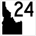 State Highway 24 marker