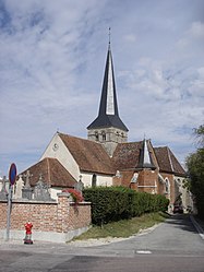 The church in Montreuil-sur-Barse