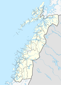 Tjøtta is located in Nordland