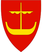 Coat of arms of Rolvsøy Municipality (1982-1993)