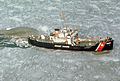 USCGC Woodrush (WLB-407) breaking ice on the Great Lakes
