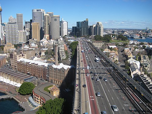 The Cahill Expressway in Sydney