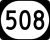 Kentucky Route 508 marker